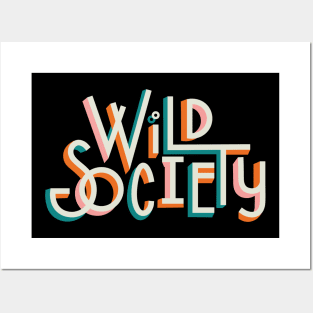 Wild Society Pink Posters and Art